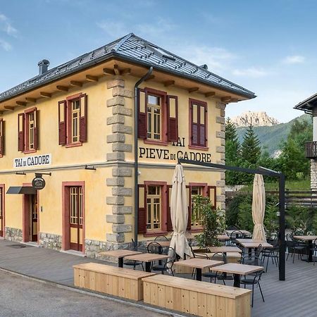 Alla Stazion Locanda Nelle Dolomiti Pieve di Cadore Eksteriør billede