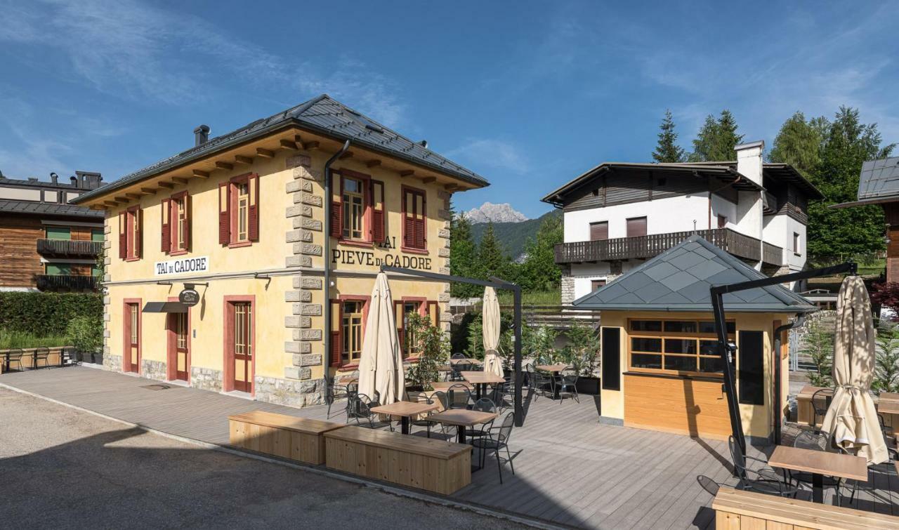 Alla Stazion Locanda Nelle Dolomiti Pieve di Cadore Eksteriør billede