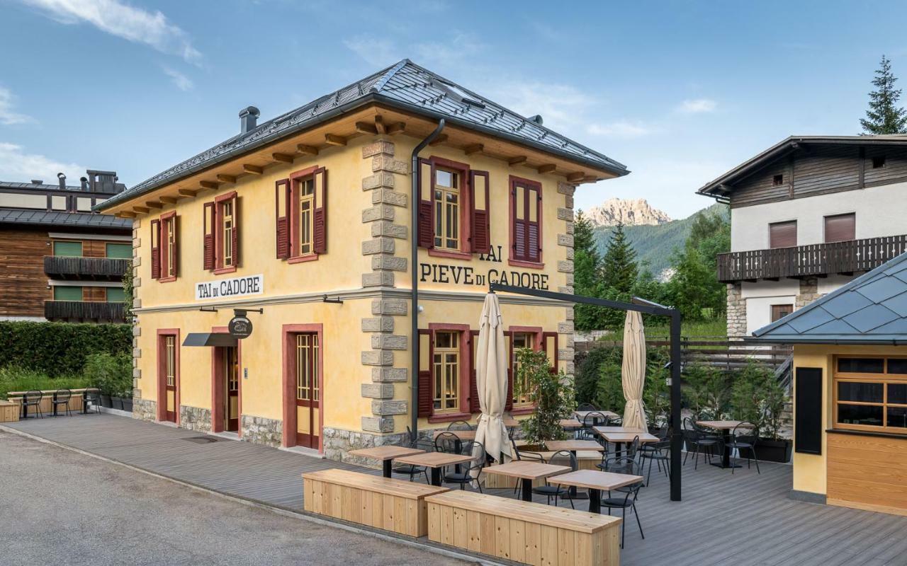 Alla Stazion Locanda Nelle Dolomiti Pieve di Cadore Eksteriør billede